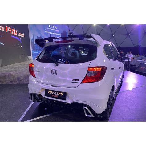 Jual DIFFUSER BODYKIT BELAKANG ALL NEW BRIO URBANITE Shopee Indonesia