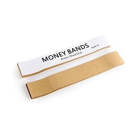 Amazon L Liked Pack Of Currency Band Bundles Self Sealing