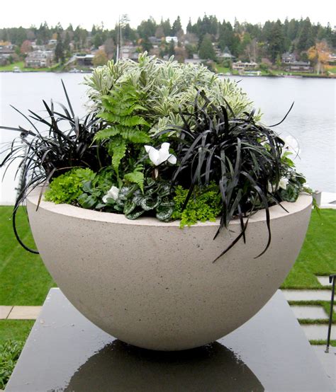 Sandstone Tapered Planter Bowl Large Garden Urn Made From Sandstone