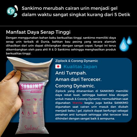 Jual Alat Pipis Wanita Dan Pria Kantong Kencing Portable Menampung Urin