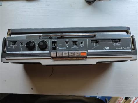 RARE JVC RC 440 Am Fm Sw Radio Cassette Player Recorder Boombox EUR 46