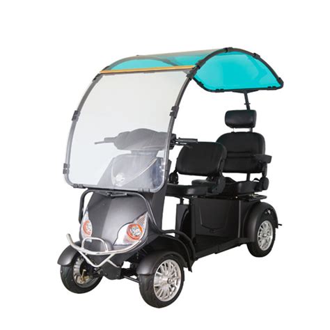 Comfortable And Safety Electric Power Mobility Scooter With Roof