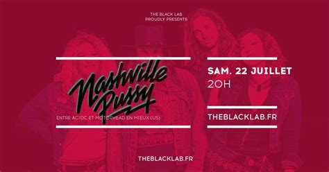 Event Nashville Pussy Lille Wasquehal The Black Lab France