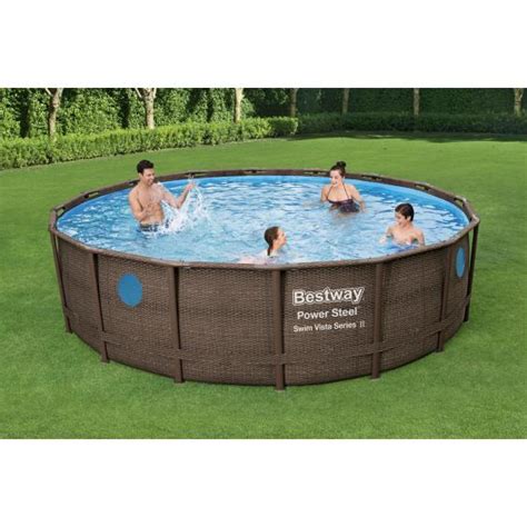 Bestway Power Steel Pool ø488x122cm Pris 4 999 00 kr 10 stk på