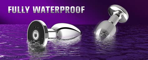 Vibrating Anal Toys Butt Plug Stainless Steel Smooth Durable Metal Anal Training Buttplug