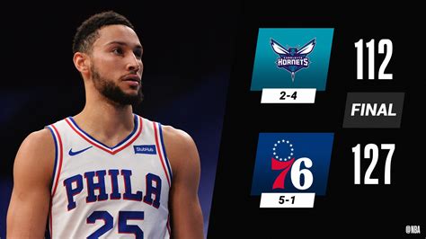 Nba On Twitter Ben Simmons 15 Pts 12 Reb 11 Ast Puts Up A Triple