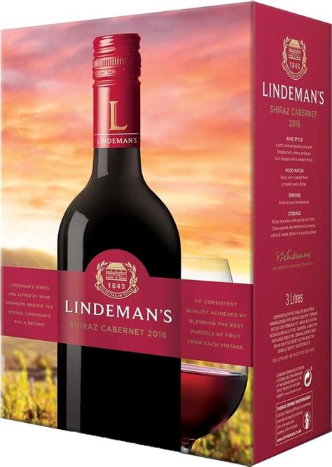 Shiraz Cabernet Lindemans 2019 239 Kr Rött Vin