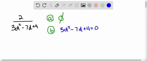 SOLVED:Determine the value(s) of the variable for which a) the ...