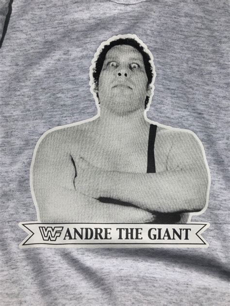 Vtg 80s 90s Wwf Wwe Andre The Giant World Wrestling F Gem