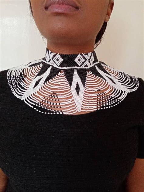 EN VENTE Collier De Perles Zoulou Africain Collier Choker Etsy France