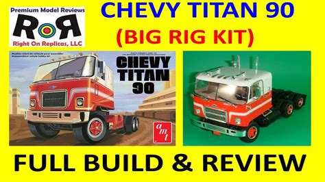 Chevy Titan Scale Amt Kit Full Build Review Youtube