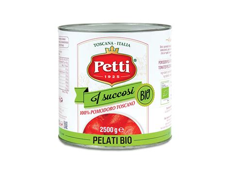 I Succosi Bio Pomodori Pelati Biologici Petti Confezione Da Kg