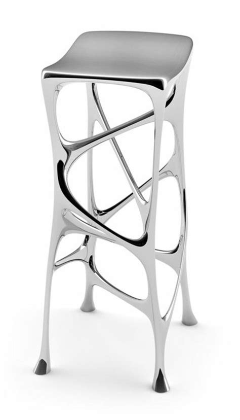 Tabouret De Bar Design Acier Emberizaone Fr