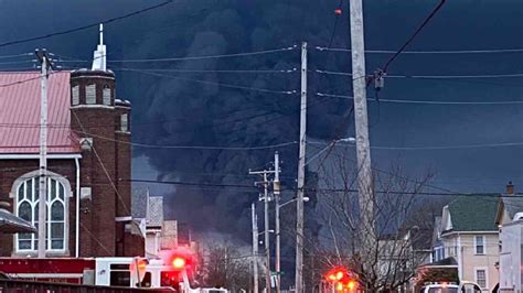 Photo Gallery: Train derailment fire in East Palestine, Ohio