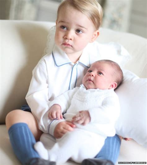 Prince George And Princess Charlotte Pictures Released Bbc News