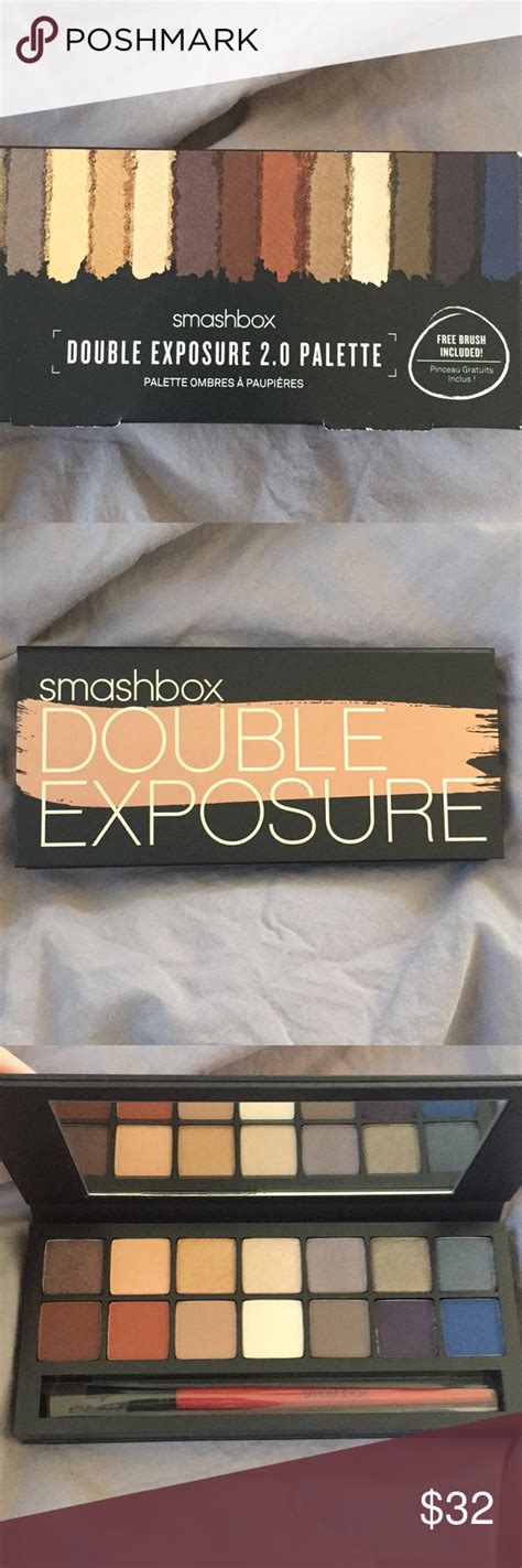 Smashbox Double Exposure 2.0 Palette𗁯 | Eyeshadow brushes, Eyeshadow ...