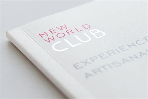 New World Club Brochure - Willey Printing