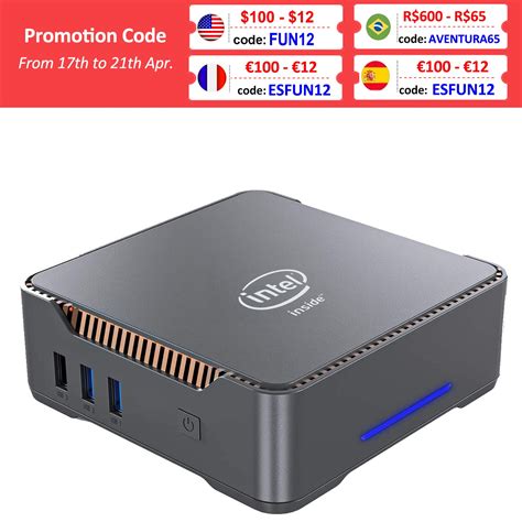 GK3V Mini PC Intel Alder Lake N95 Celeron N5105 8GB 16GB 1TB NVMe