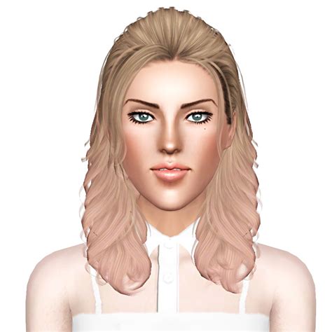 Newsea`s Titanium Retextured By Sweet Sugar Sims 3 Hairs