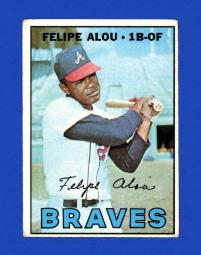 1967 Topps Set Break 530 Felipe Alou VG VGEX GMCARDS EBay