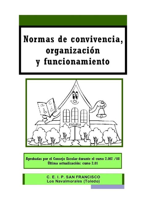 Pdf Normas De Convivencia Organizaci N Y Funcionamientoceip