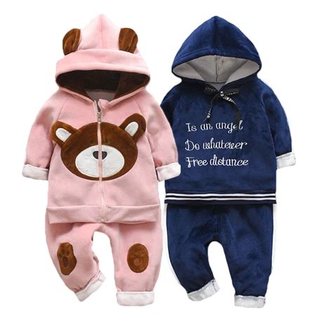 2019 neue Kleinkind Kleidung Sets Baby Mädchen Jungen Gold samt