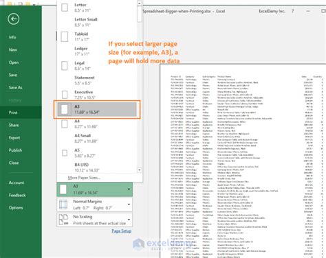 How To Make Excel Spreadsheet Bigger When Printing Easy Steps