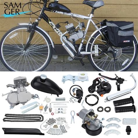 Samger 80cc Bicycle Engine Kit Pocket Bike Complete Engine Set Motor Bicicleta 2 Stroke Gas