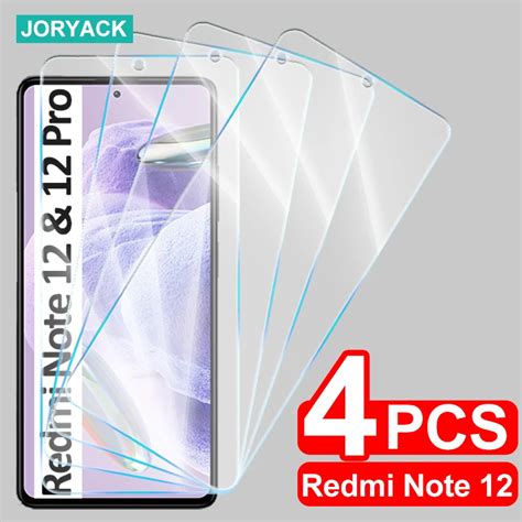 4 St Ck Geh Rtetes Glas F R Xiaomi Redmi Note 12 Pro Plus 12s 12