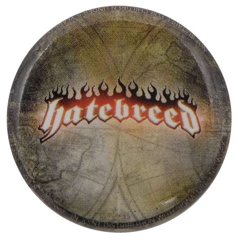 Hatebreed - Logo Button Badge