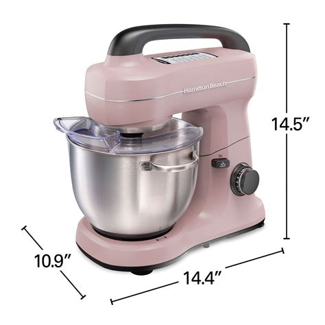 Hamilton Beach 7 Speed Stand Mixer 4 Quart Rose 63396