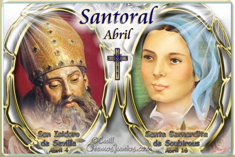 Vidas Santas Santoral De Abril