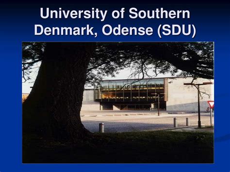 Ppt University Of Southern Denmark Odense Powerpoint Presentation