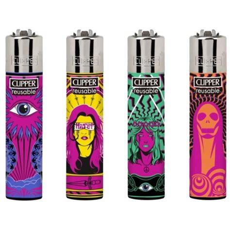 Clipper Lighters Hippie Hope The Juicyjoint