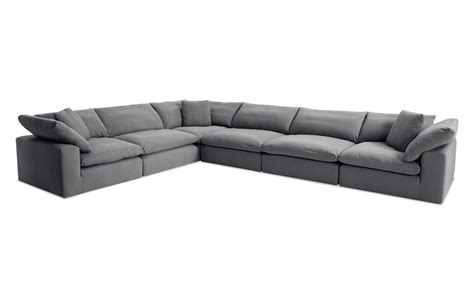 Dream Modular 6 Piece Sectional | Bobs.com | Sectional, Modular, Bobs ...