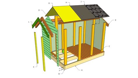 Playhouse Plans Free Howtospecialist How To Build Step By Step Diy