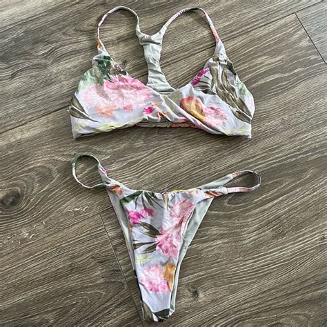 Reversible San Lorenzo Bikini Floral Gem