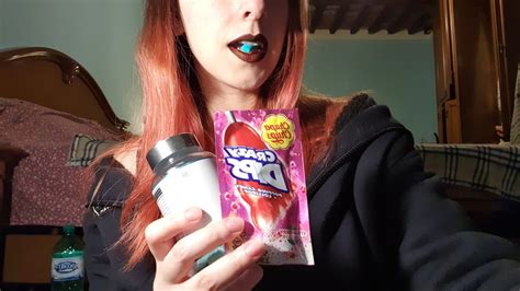 Asmr Chewing Gum ♥ Eating Candy Mukbang ♥ Popping Candy Lollipop No