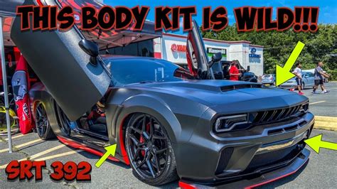 Dodge Challenger Srt With A Rare Mad Max Body Kit Shuts Down Car