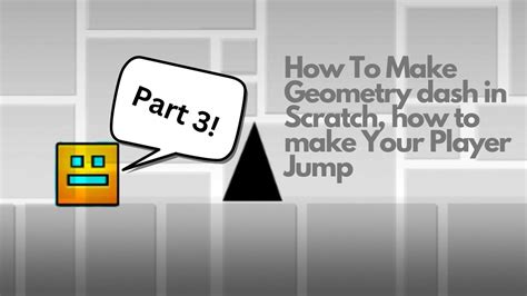 How To Make Geometry Dash In Scratch Part 3 YouTube