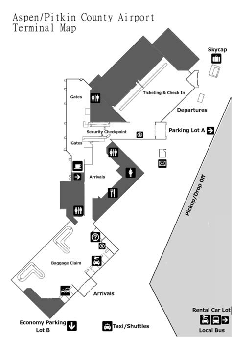 terminal-map-aspen-airport | Vail Aspen Limo