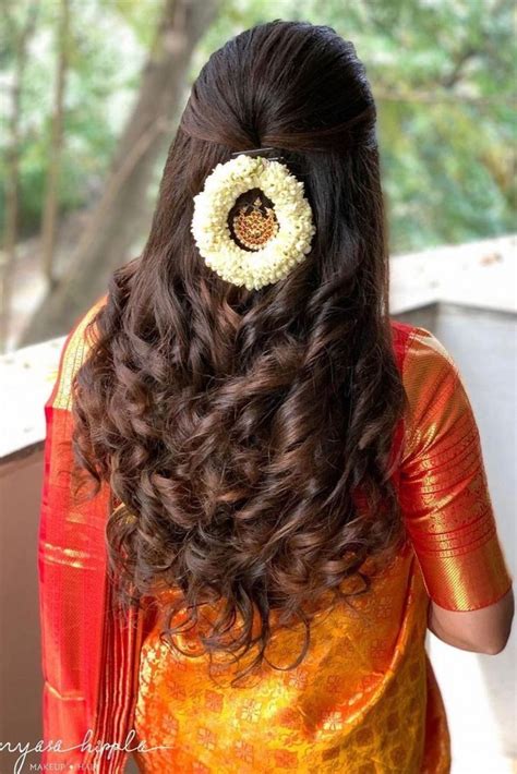 50 Best South Indian Bridal Hairstyles Hair Style On Saree Traditional Hairstyle Hair Styles