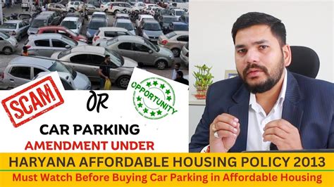 Understanding Car Parking Provision Amendment In Haryana Affordable