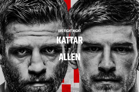 Ufc Kattar V Allen Main Card Preview Best Bets