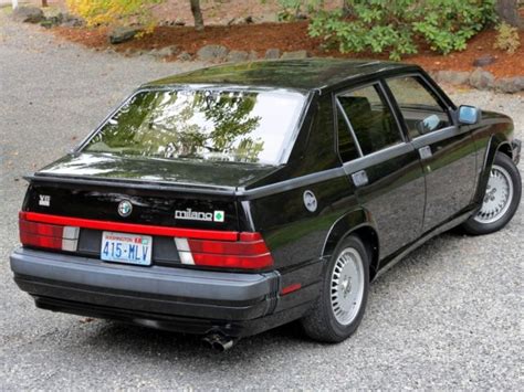 1988 Alfa Romeo Milano Verde - LOW MILES, ONE FAMILY OWNED FROM NEW for ...