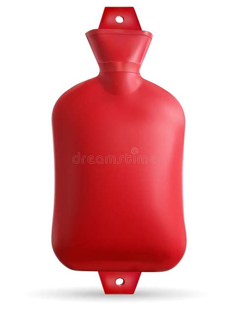 Hot Water Bottle Stock Vector Illustration Of People