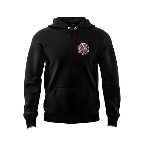 Luffy Gear 4 Python One Piece Embroidered Hoodie Animebape