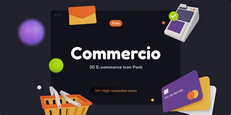 Commercio Free D E Commerce Icon Pack Figma