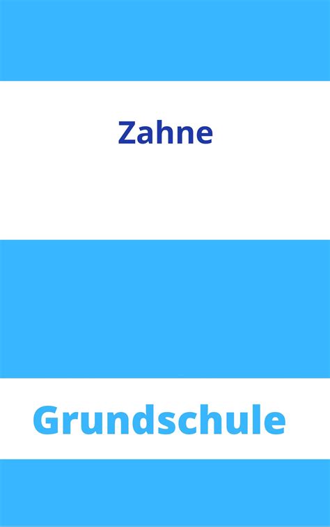 Z Hne Grundschule Arbeitsbl Tter Bungen