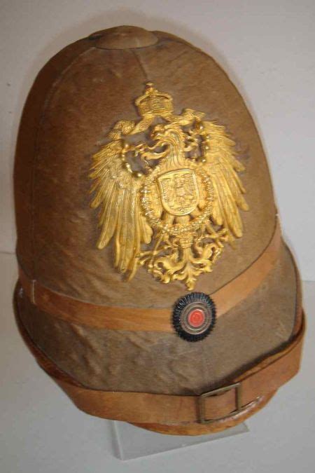 German Colonial Uniforms Tropical Helmets